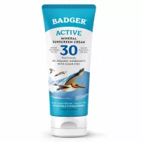 Badger Company Active Mineral Sunscreen Cream SPF30 ����������� ����������� �������������� ���� SPF30
