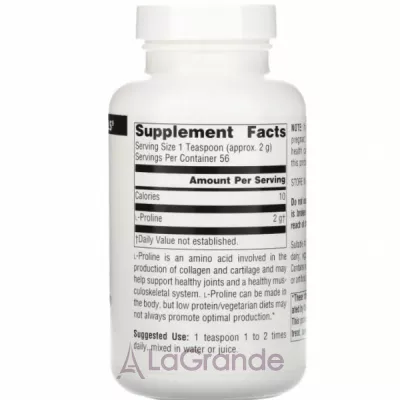 Source Naturals L-Proline Powder   