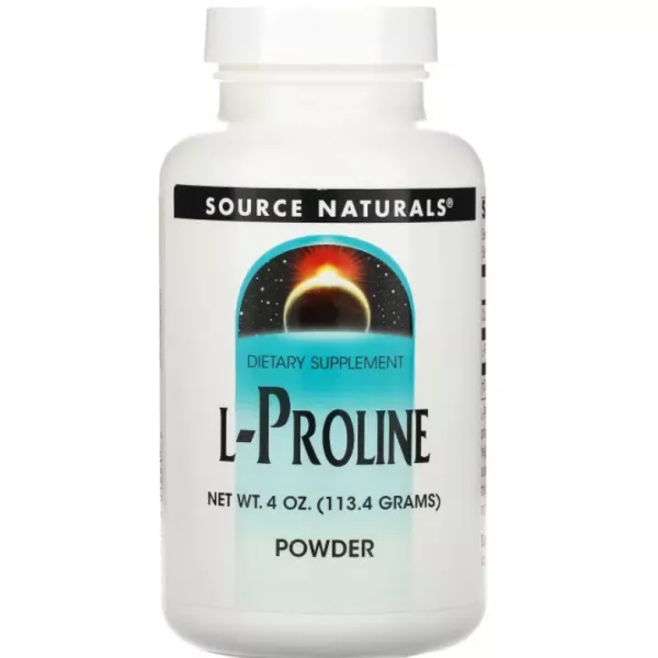 Source Naturals L-Proline Powder ����������� ������� 