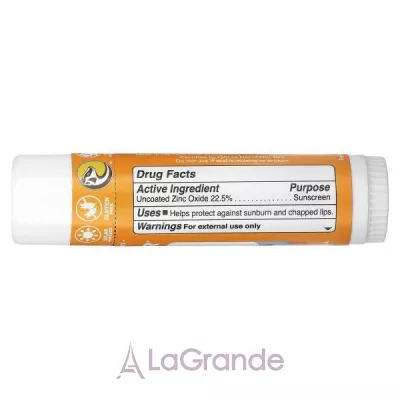 Badger Company Active Kids Sunscreen Stick SPF35 Tangerine & Vanilla       SPF35   