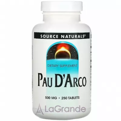Source Naturals Pau D'Arco 500 mg ĳ  