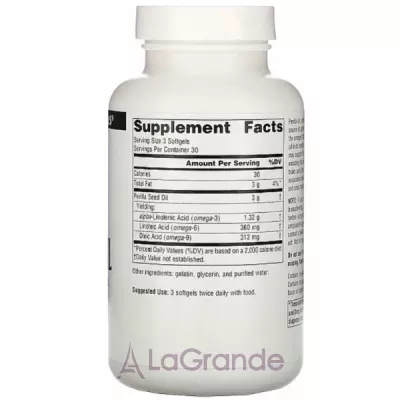 Source Naturals Perilla Oil 1000 mg   