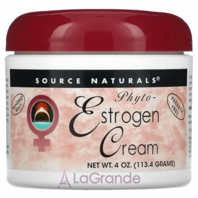 Source Naturals Phyto-Estrogen Cream -   