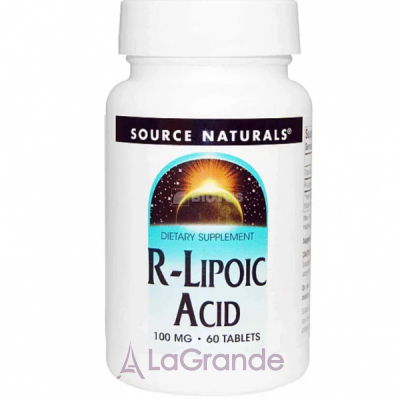 Source Naturals R-lipoic Acid 100 mg ĳ  