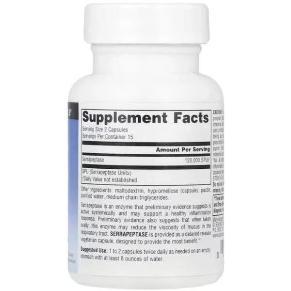 Source Naturals Serrapeptase ����������� ������� 