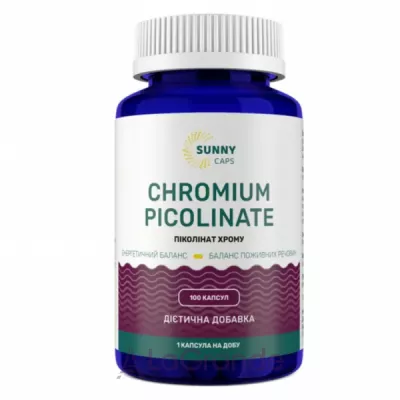 Sunny Caps Chromium Picolinate            