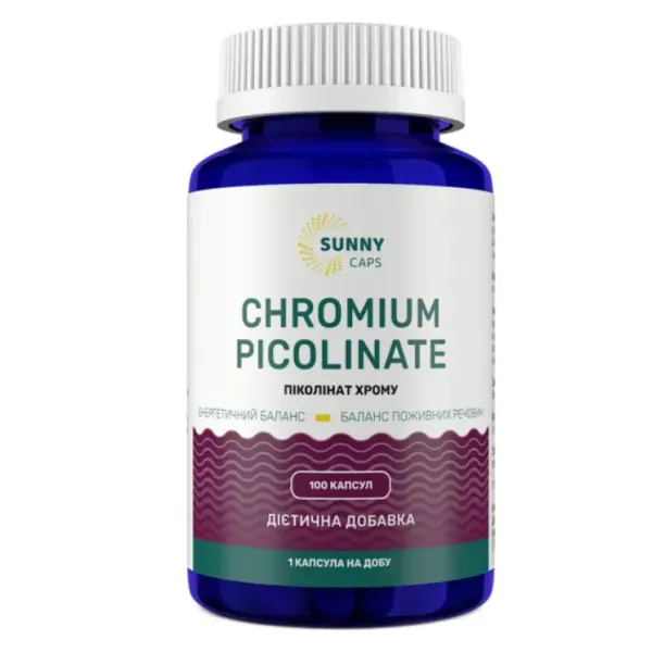 Sunny Caps Chromium Picolinate ����������� ������� ��� ����������� ������ ������� � �������� ������ ������ � �����