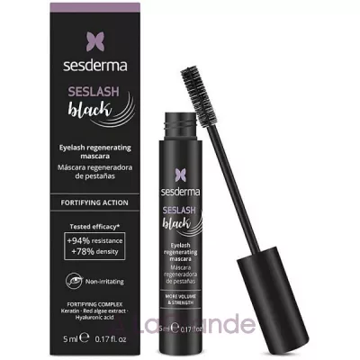 SesDerma Laboratories Seslash Black Eyelashes Regenerating Mascara    