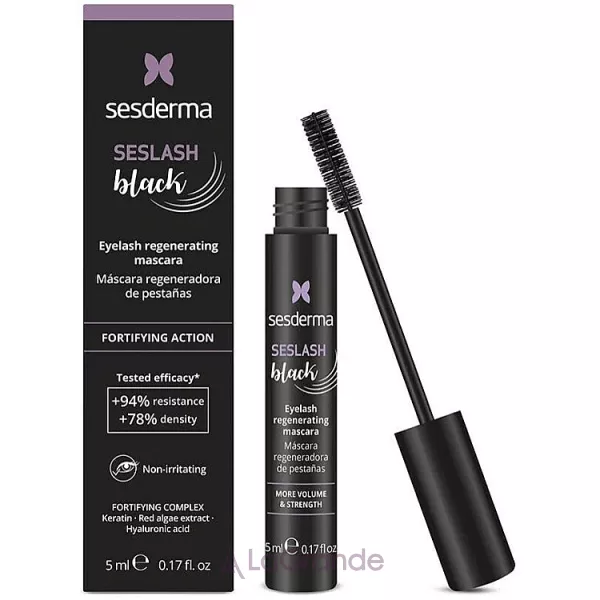 SesDerma Laboratories Seslash Black Eyelashes Regenerating Mascara ����������������� ���� ��� ������