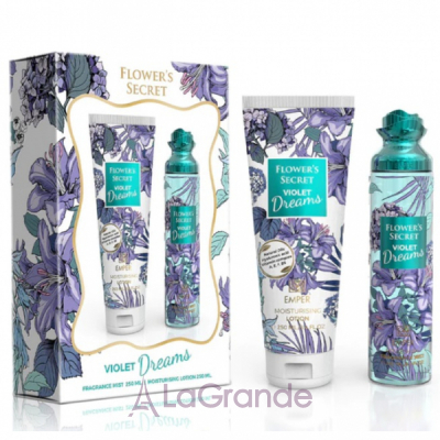 Emper Flower's Secret Violet Dreams Gift Set  (    250  +    250 )