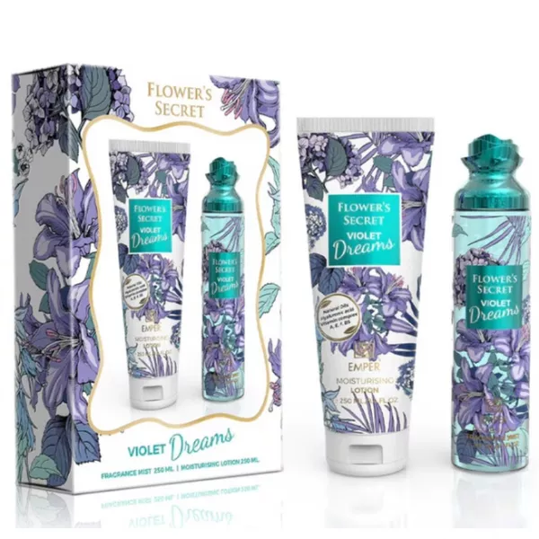 Emper Flower's Secret Violet Dreams Gift Set ����� (��������������� ����� ��� ���� 250 �� + ������ ��� ���� 250 ��)
