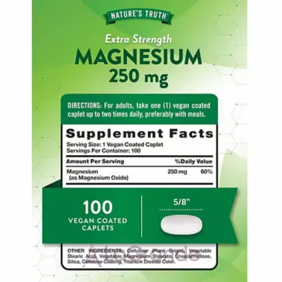 Nature's Truth Magnesium Extra Strength 250 mg ĳ  