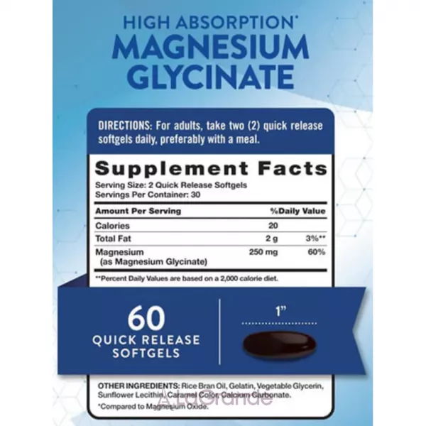 Nature's Truth Magnesium Glycinate (Mag Set) ĳ������ ������� 