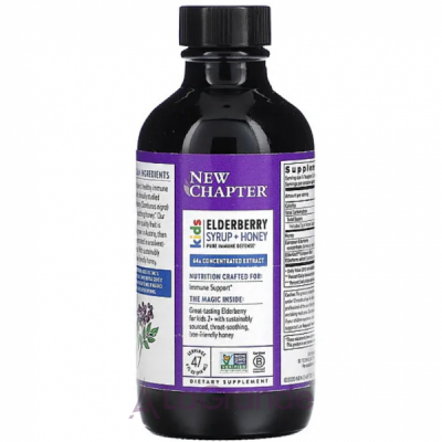 New Chapter Elderberry Syrup+Honey      
