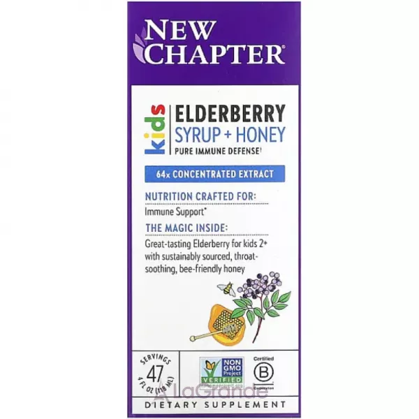 New Chapter Elderberry Syrup+Honey ����� ������ � ����� ��� ����