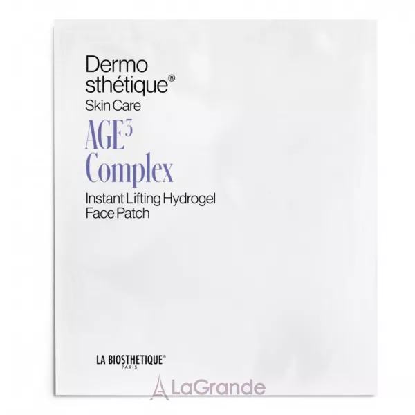 La Biosthetique Dermosthetique Skin Care Age3 Complex Instant Lifting Hydrogel Face Patch ����������� ������������ �������-����� ��� ����