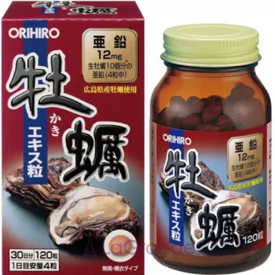 Orihiro Oyster Extract 550 mg -   