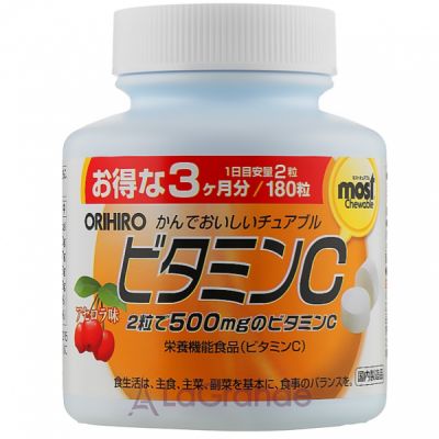 Orihiro Vitamin C 250 mg ³     250