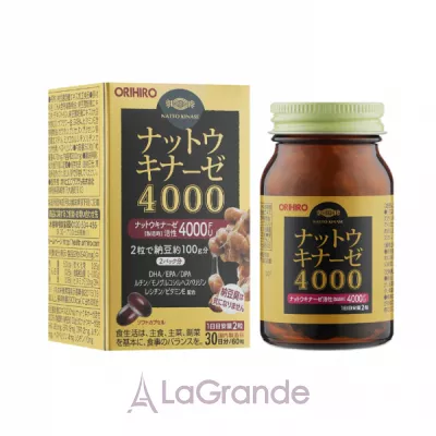 Orihiro Natto Kinase 4000 FU   