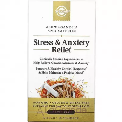 Solgar Stress & Anxiety Relief ĳ      