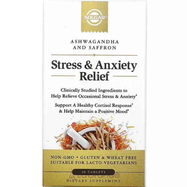 Solgar Stress & Anxiety Relief ĳ������ ������� ��� ������ ������ �� �������
