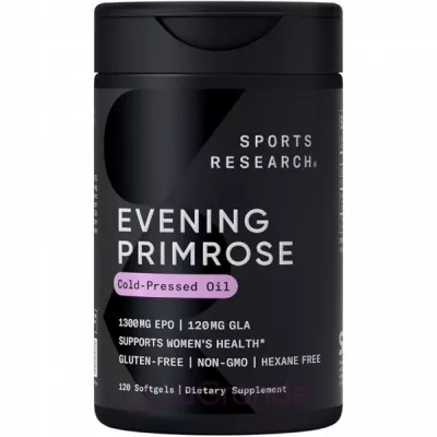 Sports Research Evening Primrose Oil 1300 mg    1300 