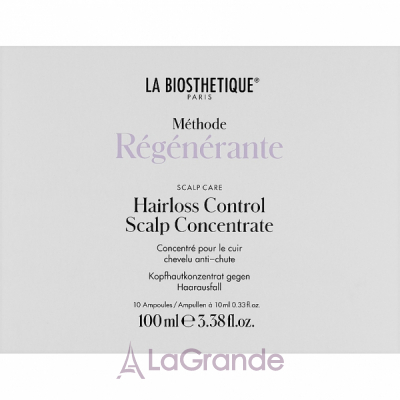 La Biosthetique Methode Regenerante Hairloss Control Scalp Concentrate       