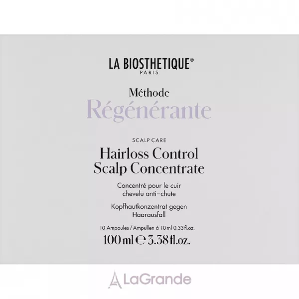 La Biosthetique Methode Regenerante Hairloss Control Scalp Concentrate ���������� ��� ���� ������ ����� �������� �������