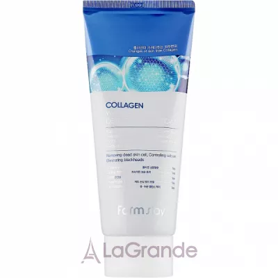 ֲ FarmStay Collagen Water Full Moist Deep Cleansing Foam     