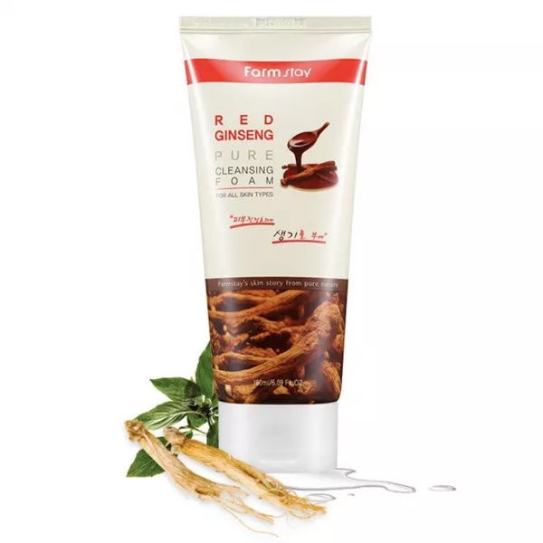 ������ Farmstay Pure Cleansing  Red Ginseng Foam ����� � ���������� �������� ��������