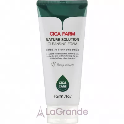 ֲ FarmStay Cica Farm Nature Solution Cleansing Foam ϳ     