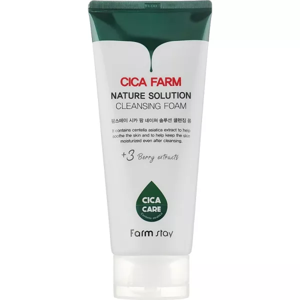 �ֲ��� FarmStay Cica Farm Nature Solution Cleansing Foam ϳ��� ��� �������� � �������� ���������