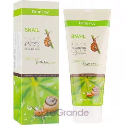  FarmStay Snail Pure Cleansing Foam       