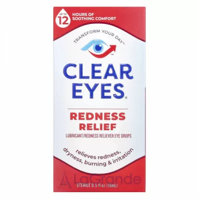 Clear Eyes Redness Relief Lubricant Eye Drops       