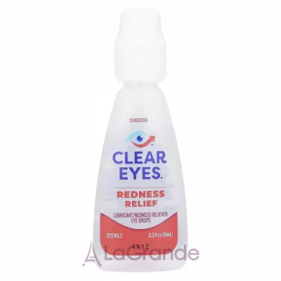 Clear Eyes Redness Relief Lubricant Eye Drops       