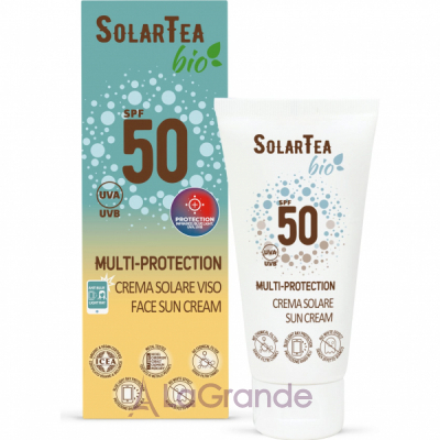 ֲ Bema Cosmetici Solar Tea Bio Multi-Protection Sun Cream SPF 50             .
