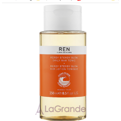  REN Ready Steady Glow Daily AHA Tonic   