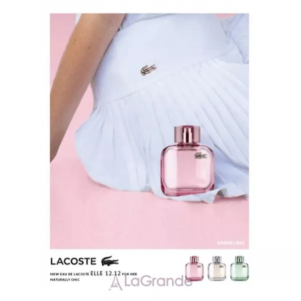 Lacoste Eau de Lacoste L.12.12 Pour Elle Sparkling ����� (��������� ���� 90 �� + ���� ��� ���� 150 ��)