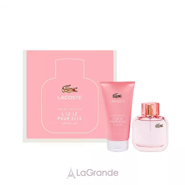Lacoste Eau de Lacoste L.12.12 Pour Elle Sparkling ����� (��������� ���� 90 �� + ���� ��� ���� 150 ��)