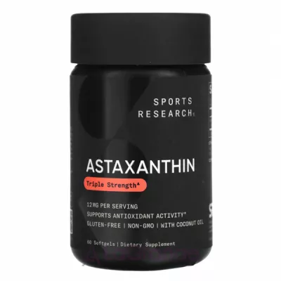 Sports Research Astaxanthin 12 mg     