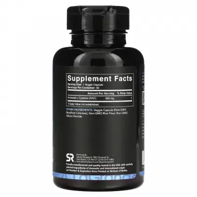 Sports Research NAC N-Acetyl-L-Cysteine 600 mg   