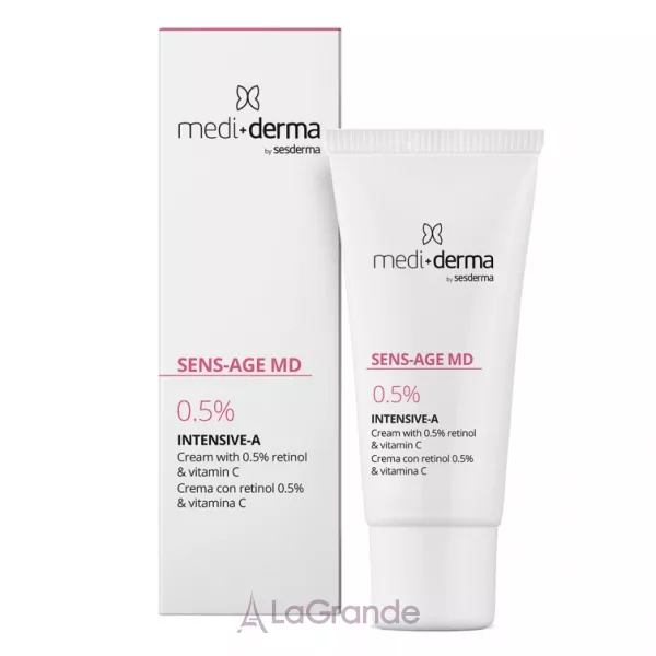 Mediderma SENS-AGE MD Intensive-A Plus Cream 0.5% with Retinol ����������� ������ ���� �� ��������� 0,5 % �� ������� C