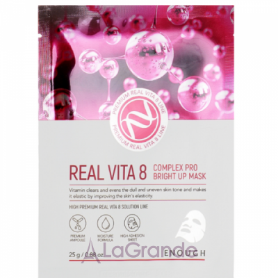 ֲ Enough Real Vita 8 Complex Pro Bright Up Mask     