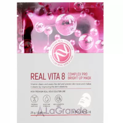 ֲ Enough Real Vita 8 Complex Pro Bright Up Mask     