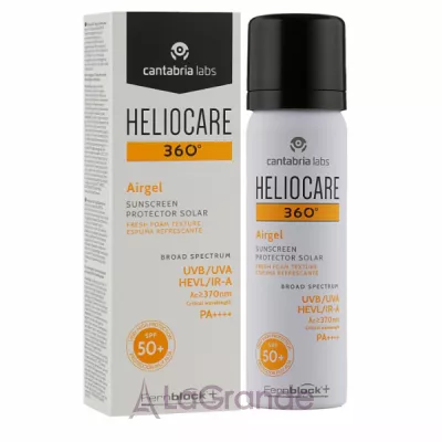 ֲ Cantabria Labs eliocare 360 Airgel SPF 50+    SPF 50+