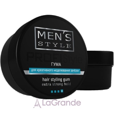  ProfiStyle Men's Style Hair Styling Gum Extra Strong Hold       