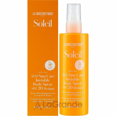 La Biosthetique Soleil Sun Care Invisible Body Spray SPF20     SPF20