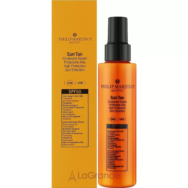 Philip Martin's Sun Tan High Protection Sun Emulsion SPF50 �������������� �������� SPF50