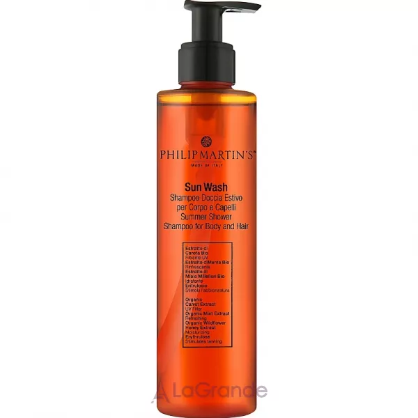 Philip Martin's Sun Wash Summer Shower Shampoo For Body And Hair �������-���� ��� ���� ��� ���� � �����