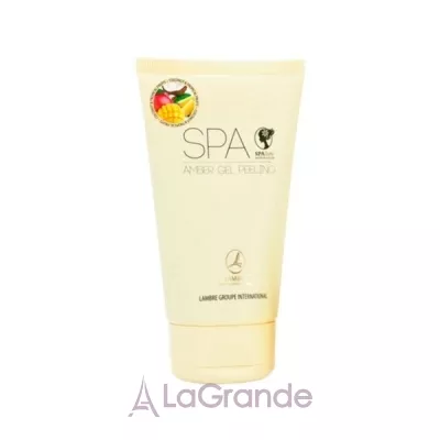 ֲ Lambre Amber Gel Peeling SPA Coconut & Tropical Fruit -  